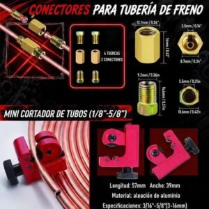KIT COMPLETO LINEA DE FRENO